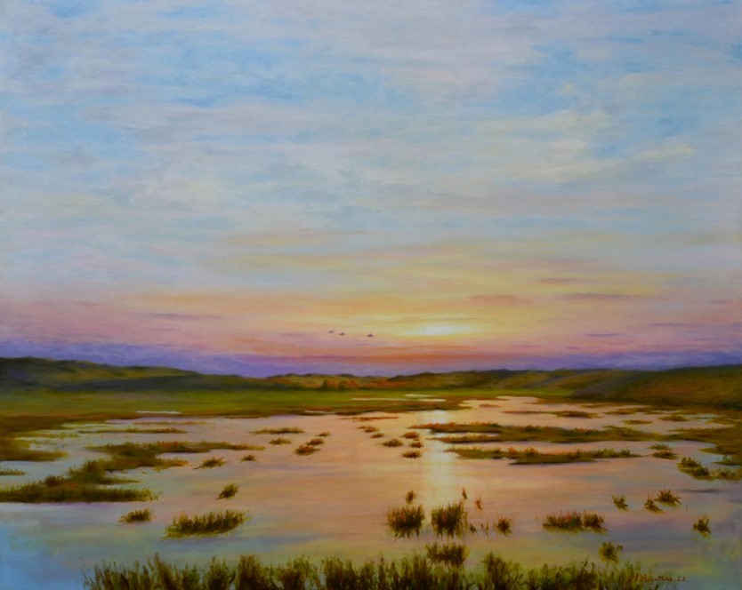 Wetlands 80x100cm $ 2500